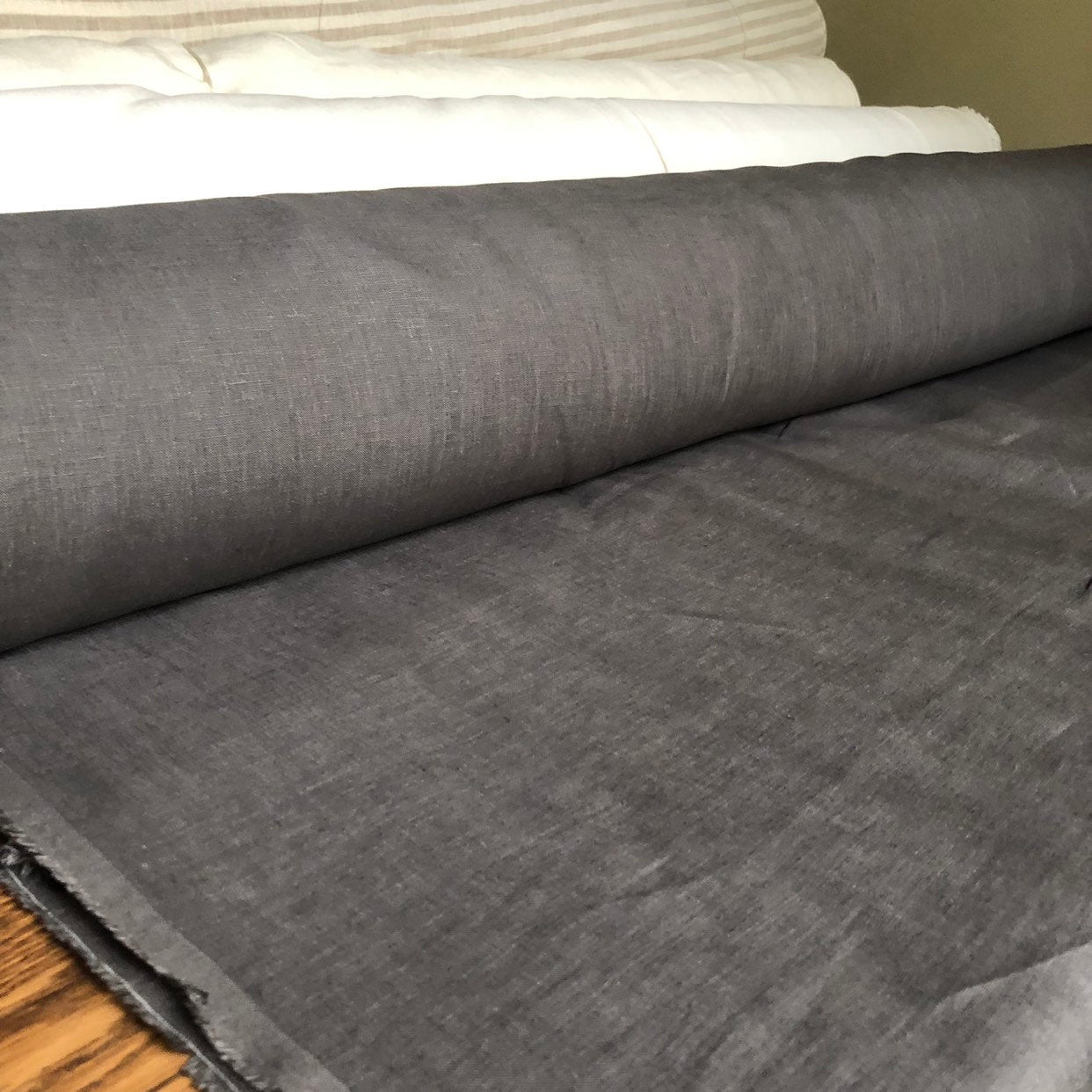 BGO17 | Extra Wide Natural Linen Fabric - Color