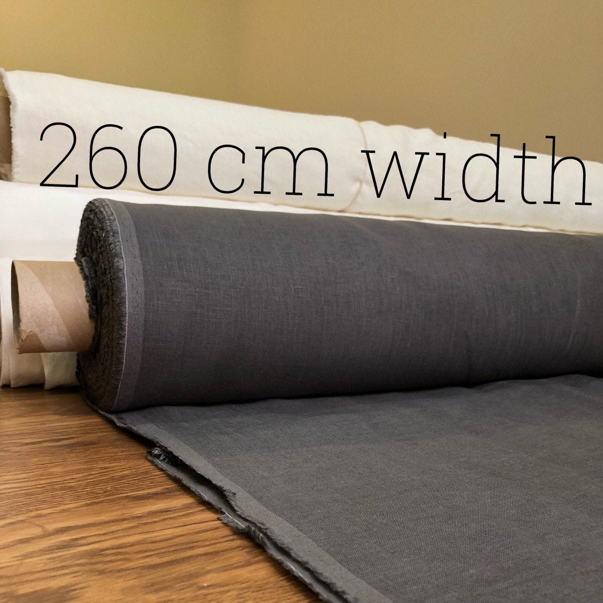 BGO17 | Extra Wide Natural Linen Fabric - Color