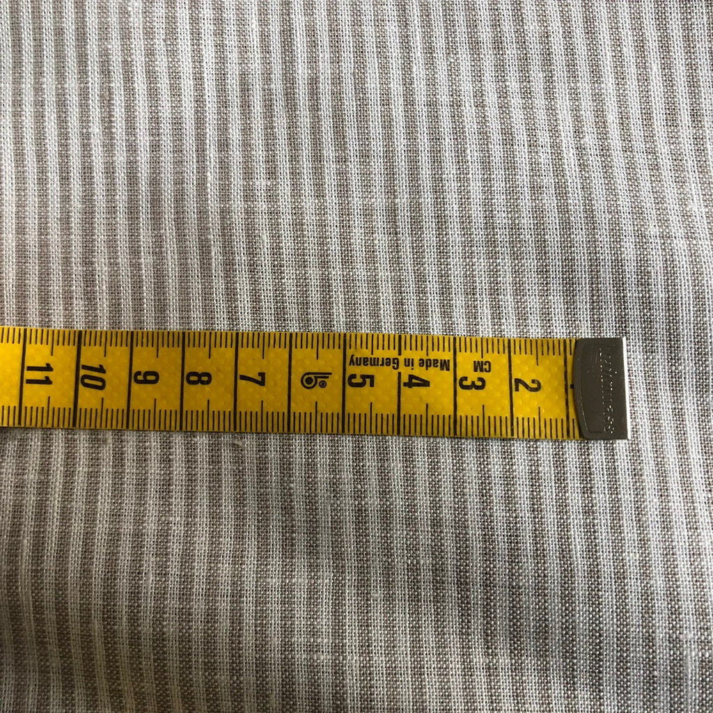 Small Striped 100 % EXTRA wide LINEN fabric BGO205_E not softened, 260 cm width fabric by the metre, bedding linen, bedspread, sewing, linen