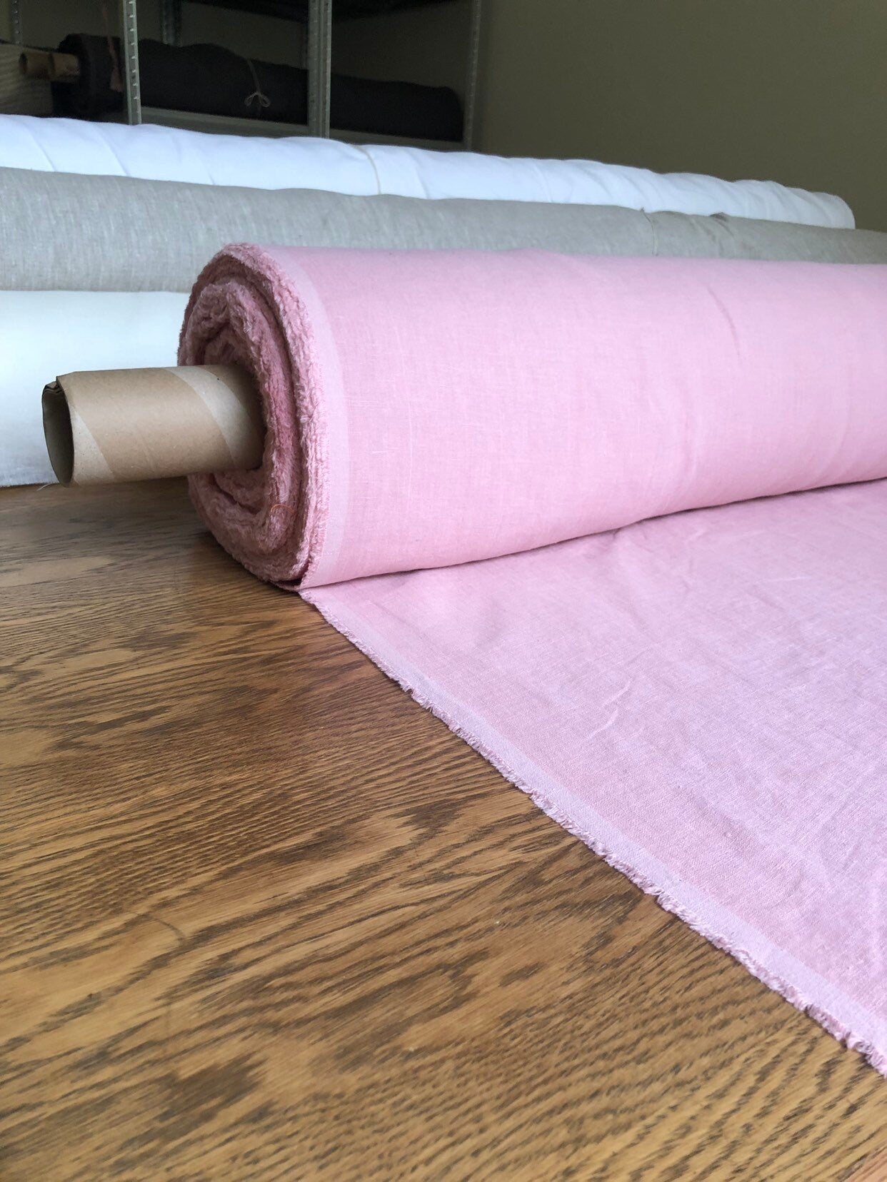 100 % EXTRA wide natural LINEN fabric BGO17 Baby_1128soft , 250 cm width fabric by the metre, bedding linen, bedspread, sewing, linen