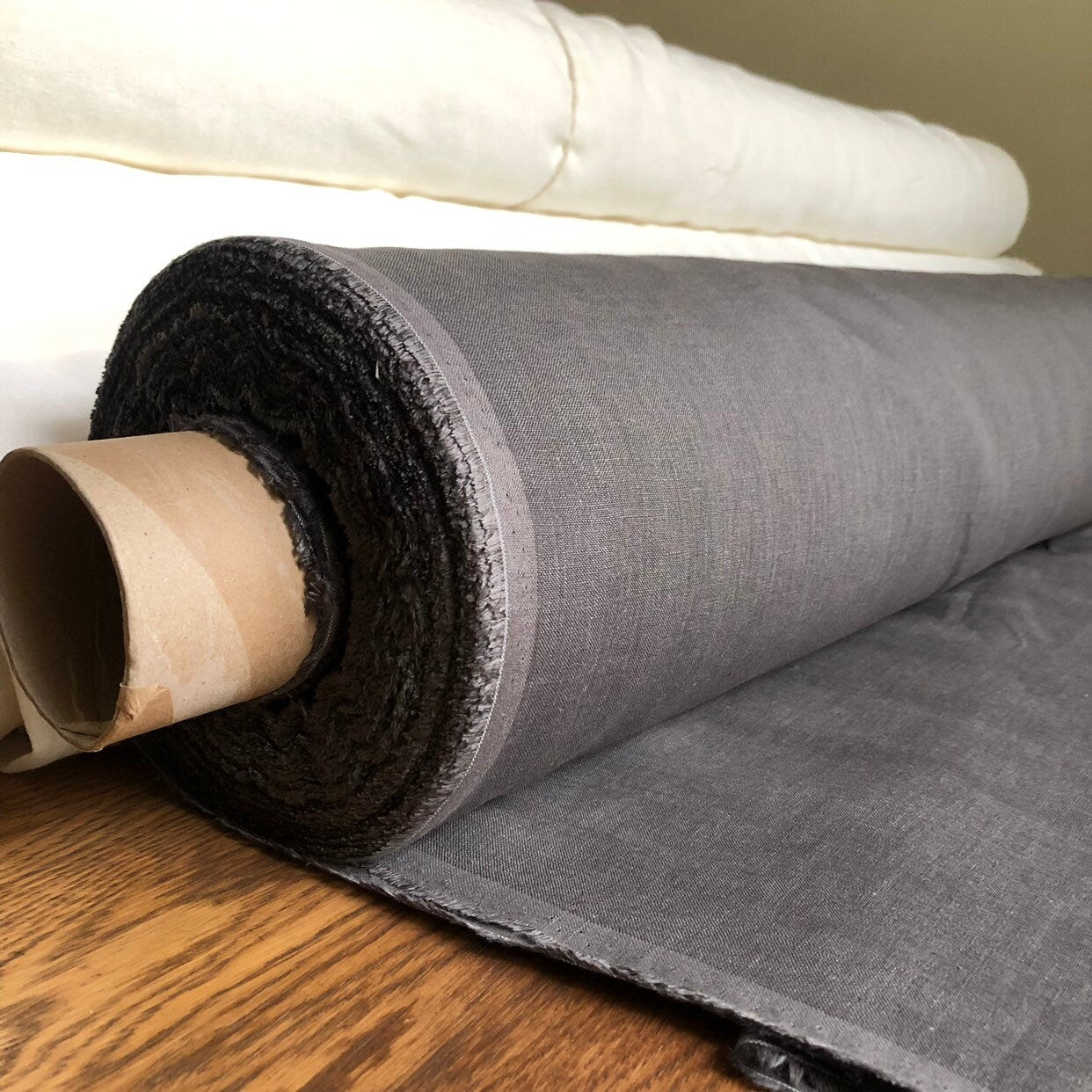 BGO17 | Extra Wide Natural Linen Fabric - Color
