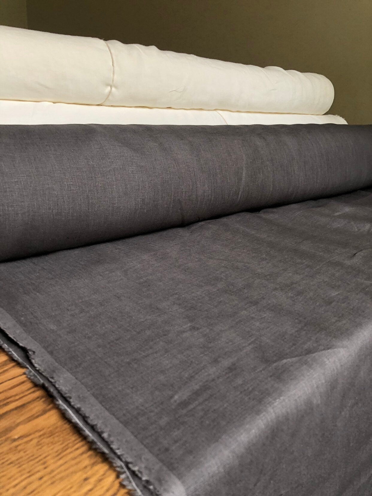 BGO17 | Extra Wide Natural Linen Fabric - Color