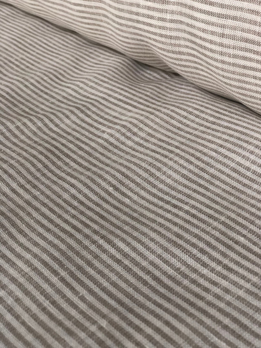 Small Striped 100 % EXTRA wide LINEN fabric BGO205_E not softened, 260 cm width fabric by the metre, bedding linen, bedspread, sewing, linen