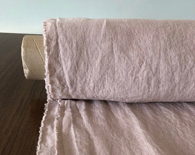 Natural linen fabrics for Claire