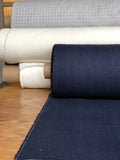 Dark Night Linen Fabric: 100% Natural, 145cm Wide, 260g