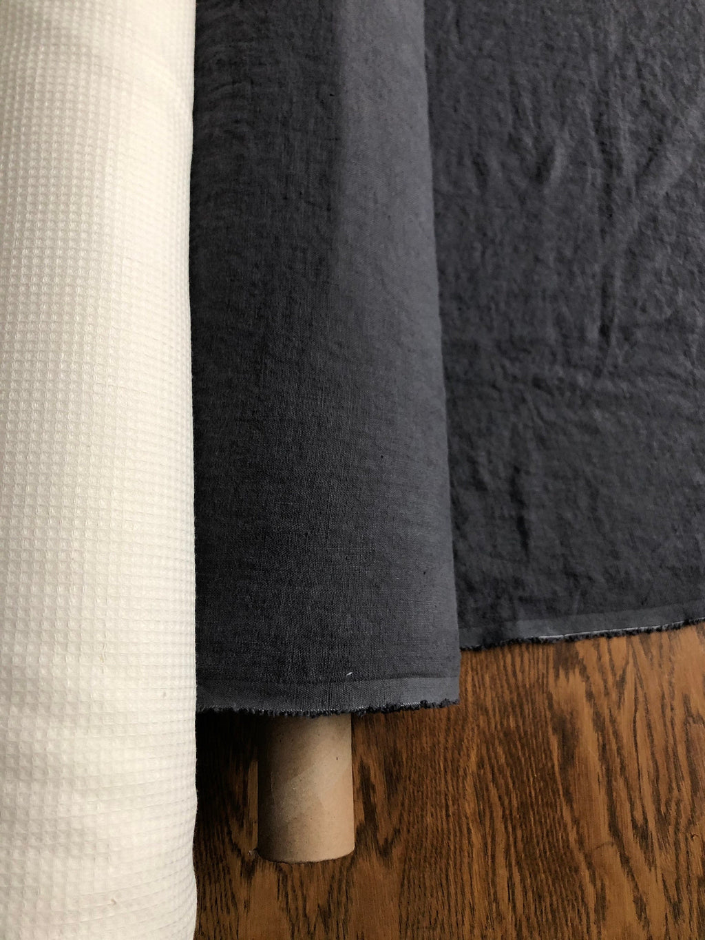 Softened Linen Fabric: 100% Natural, 145cm Wide, 260gsm