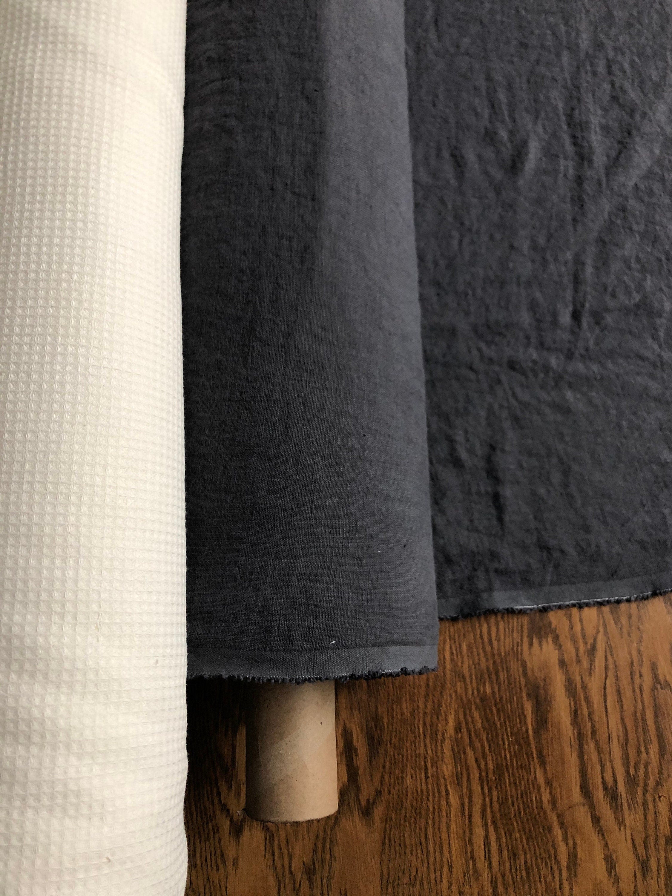 Softened Linen Fabric: 100% Natural, 145cm Wide, 260gsm