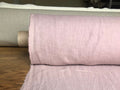 Dusty Lavender Linen Fabric: 100% French Flax, Softened (145 cm Width)