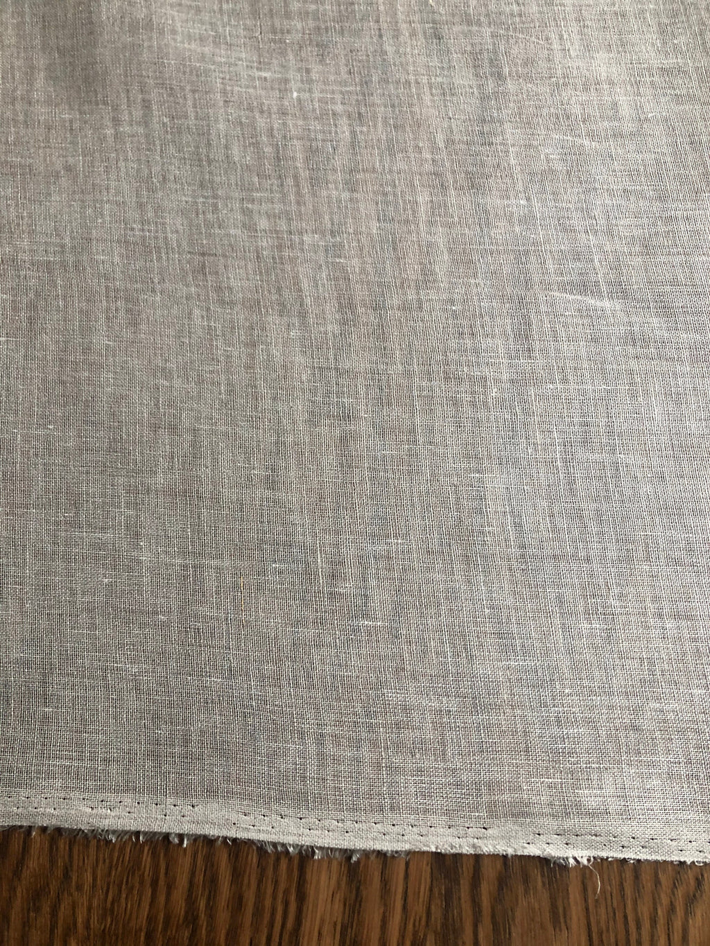 Light Natural Linen Fabric: 100% Pure, 140cm Wide, For Sewing
