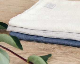 Natural linen items for Andrea