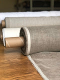 Natural Linen Fabric By The Yard: 100% Pure, 59" Wide, For Sewing