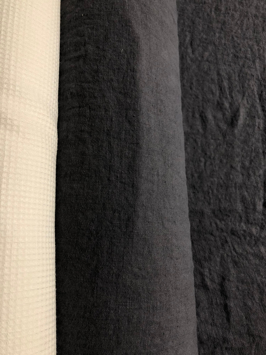 Softened Linen Fabric: 100% Natural, 145cm Wide, 260gsm