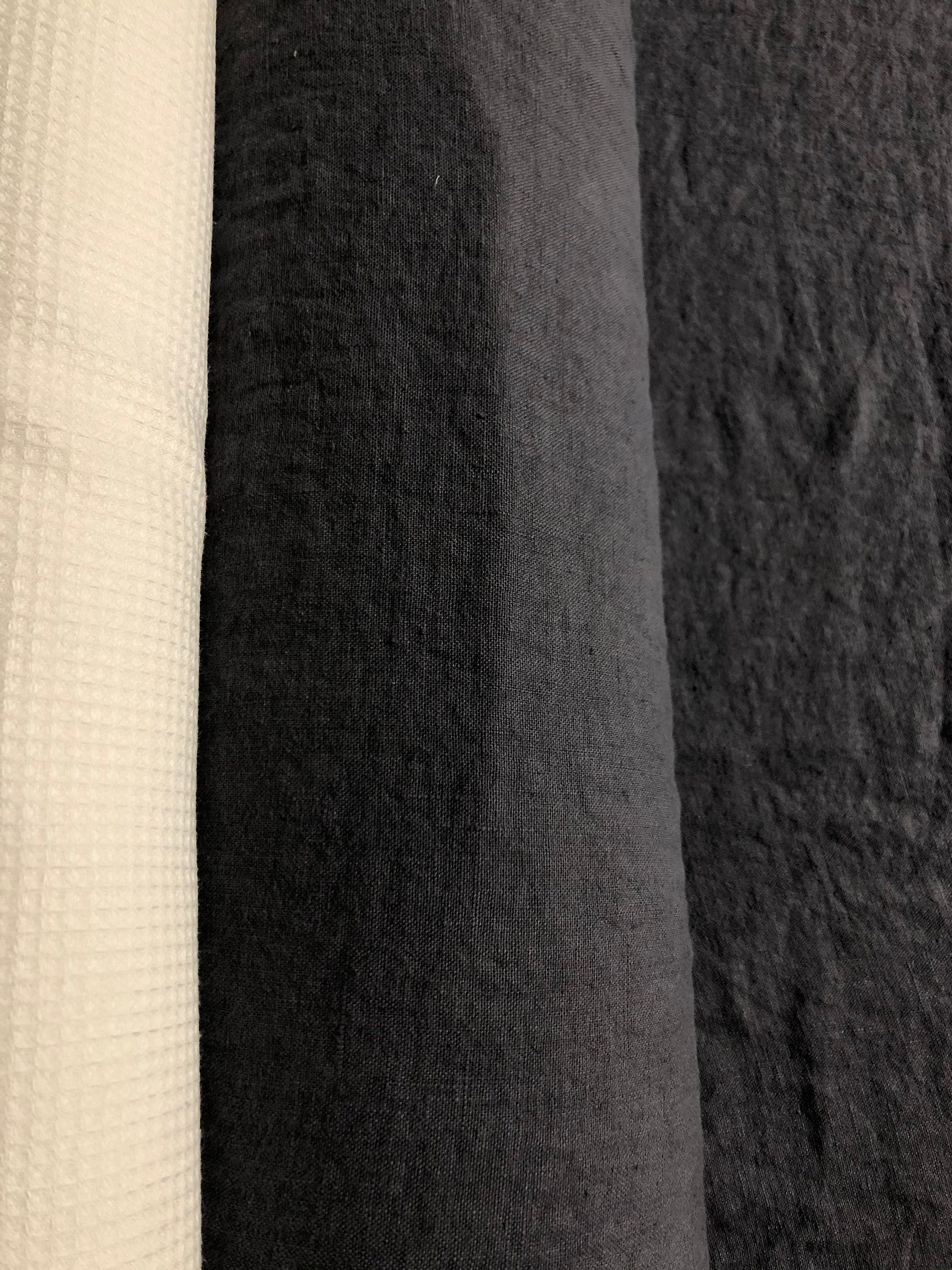 Softened Linen Fabric: 100% Natural, 145cm Wide, 260gsm