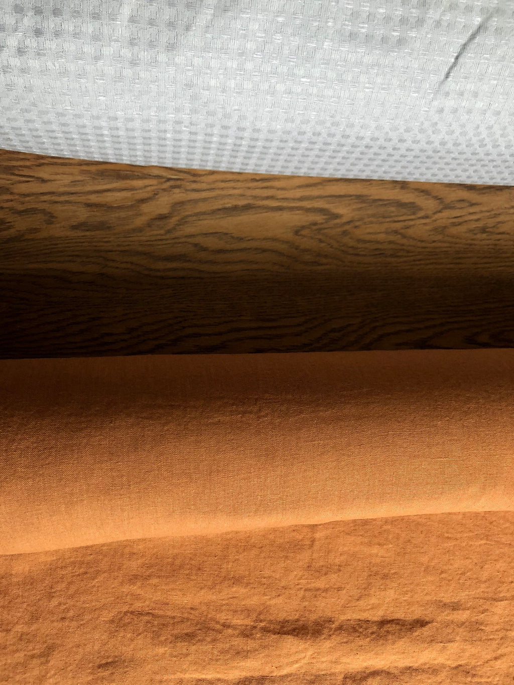 Squash Linen Fabric: 100% Natural, Medium Weight (57" Wide)