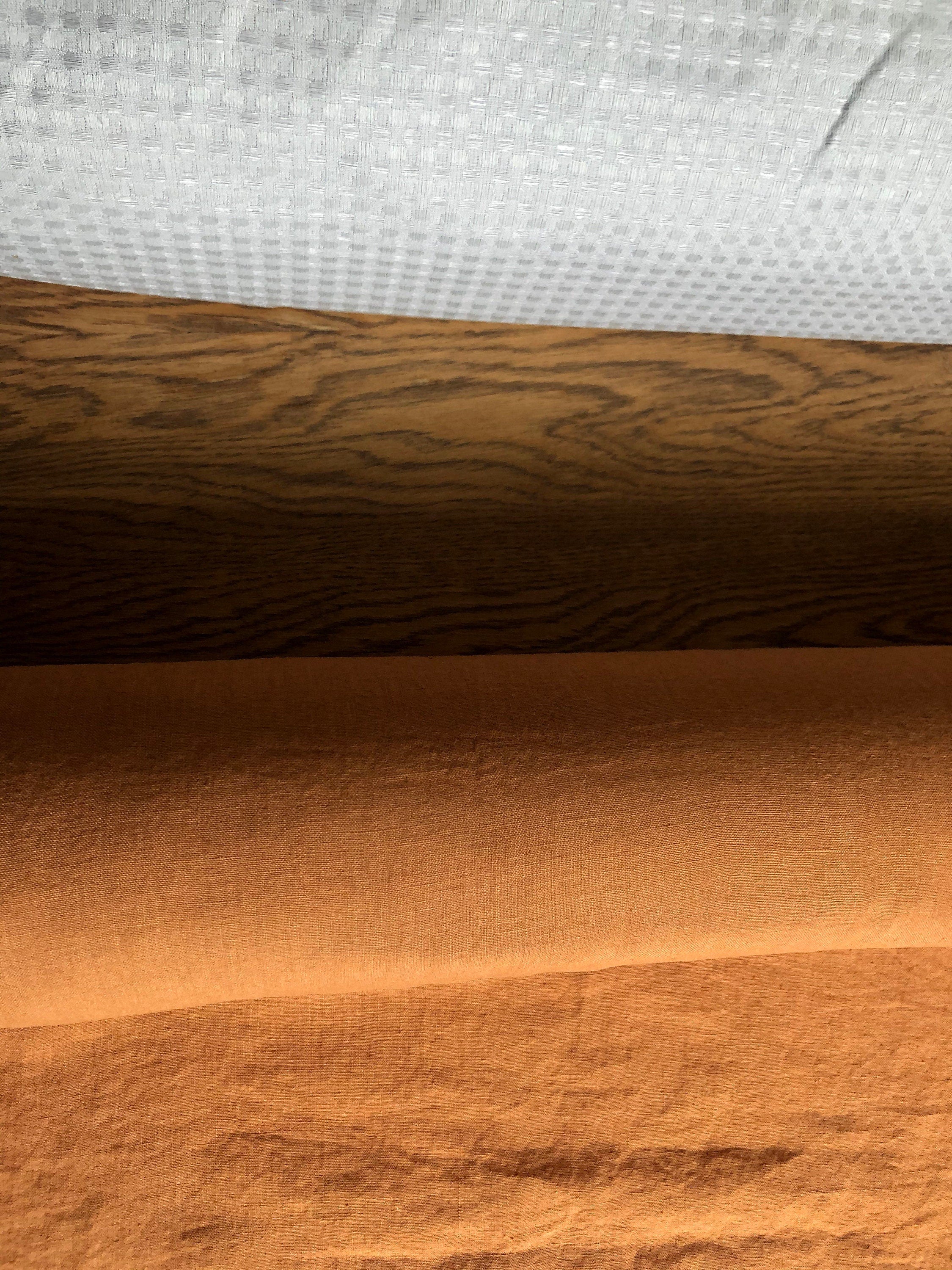 Squash Linen Fabric: 100% Natural, Medium Weight (57" Wide)