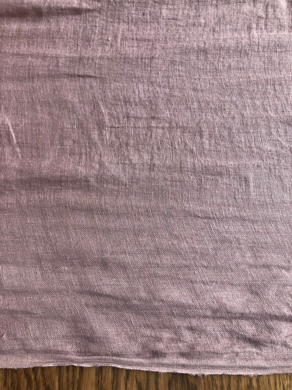 Dusty Lavender Linen Fabric: 100% Natural, Light Weight (By The Yard)