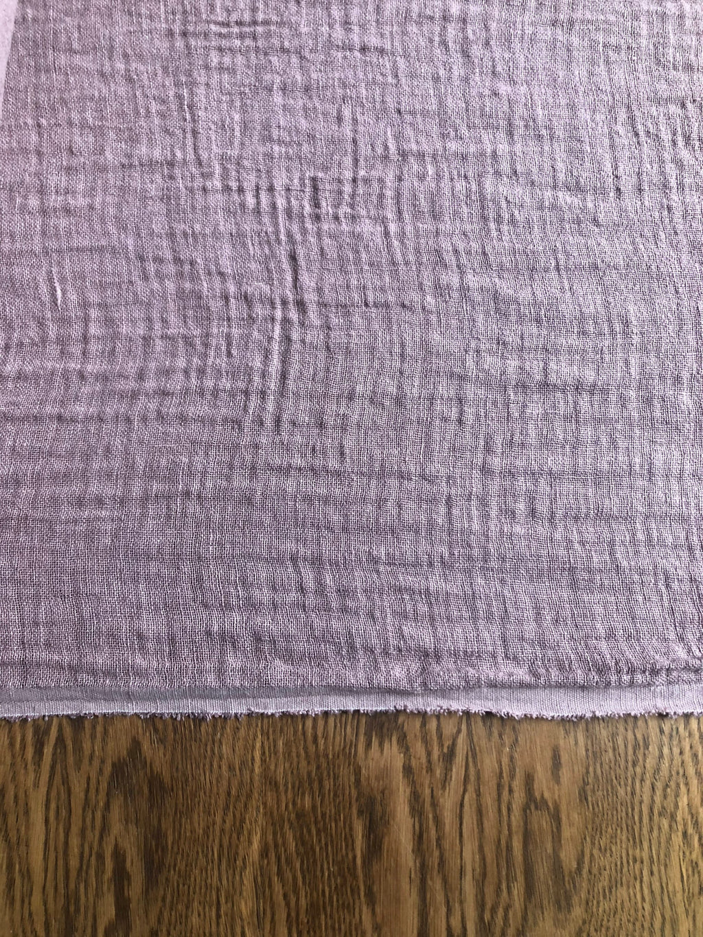Dusty Lavender Linen Fabric: 100% Natural, 140cm Wide, For Sewing