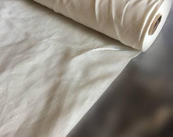 12 meters of extra wide fabric Natural White