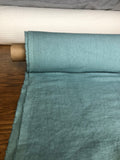 Teal Linen Fabric: 100% Natural, Heavy Weight (57" Wide)