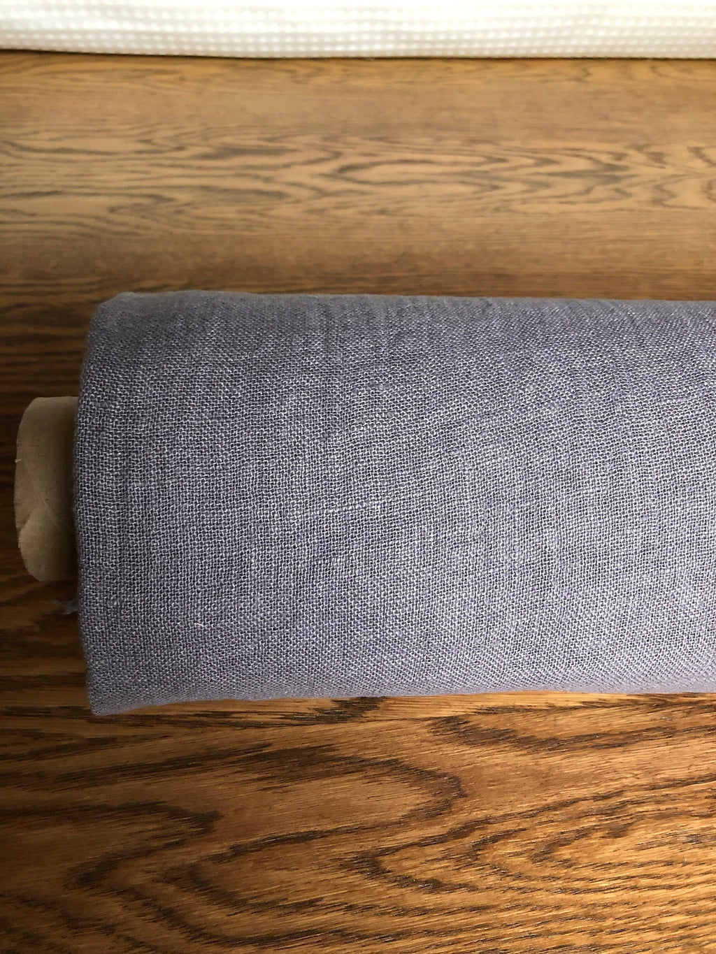 Purple Linen Fabric: 100% Natural, Medium Weight - 55" Wide