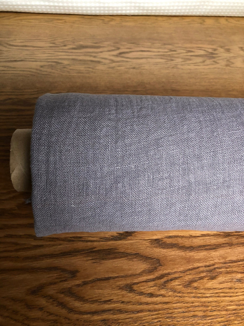 Purple Linen Fabric: 100% Natural, Medium Weight - 55" Wide