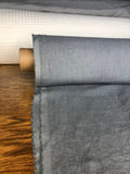 Soft Steel Linen Fabric: 100% French Flax, 145cm Wide