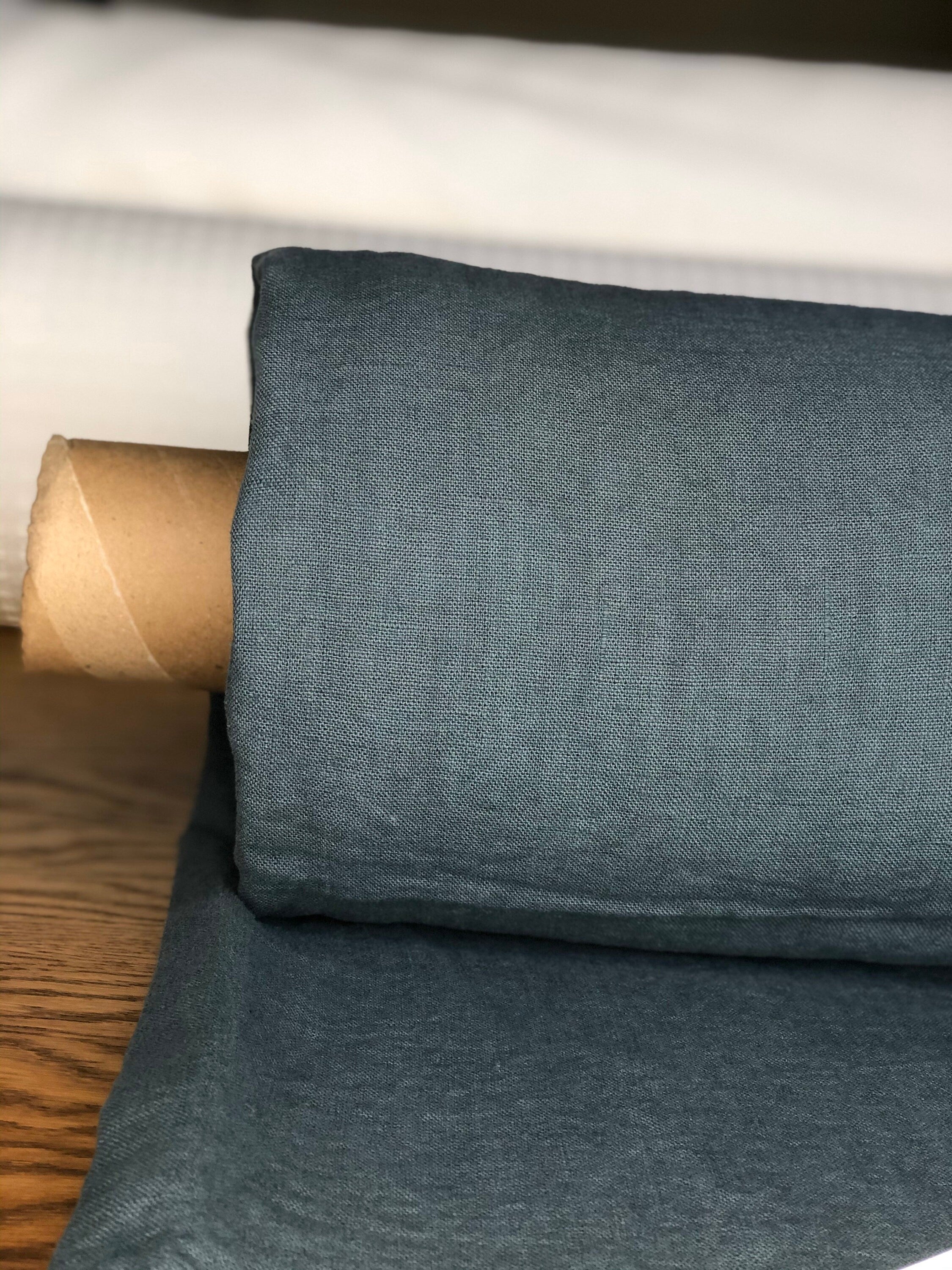 Natural Linen Fabric: 260gsm Weight, 145cm Wide, Sewing & Bedding