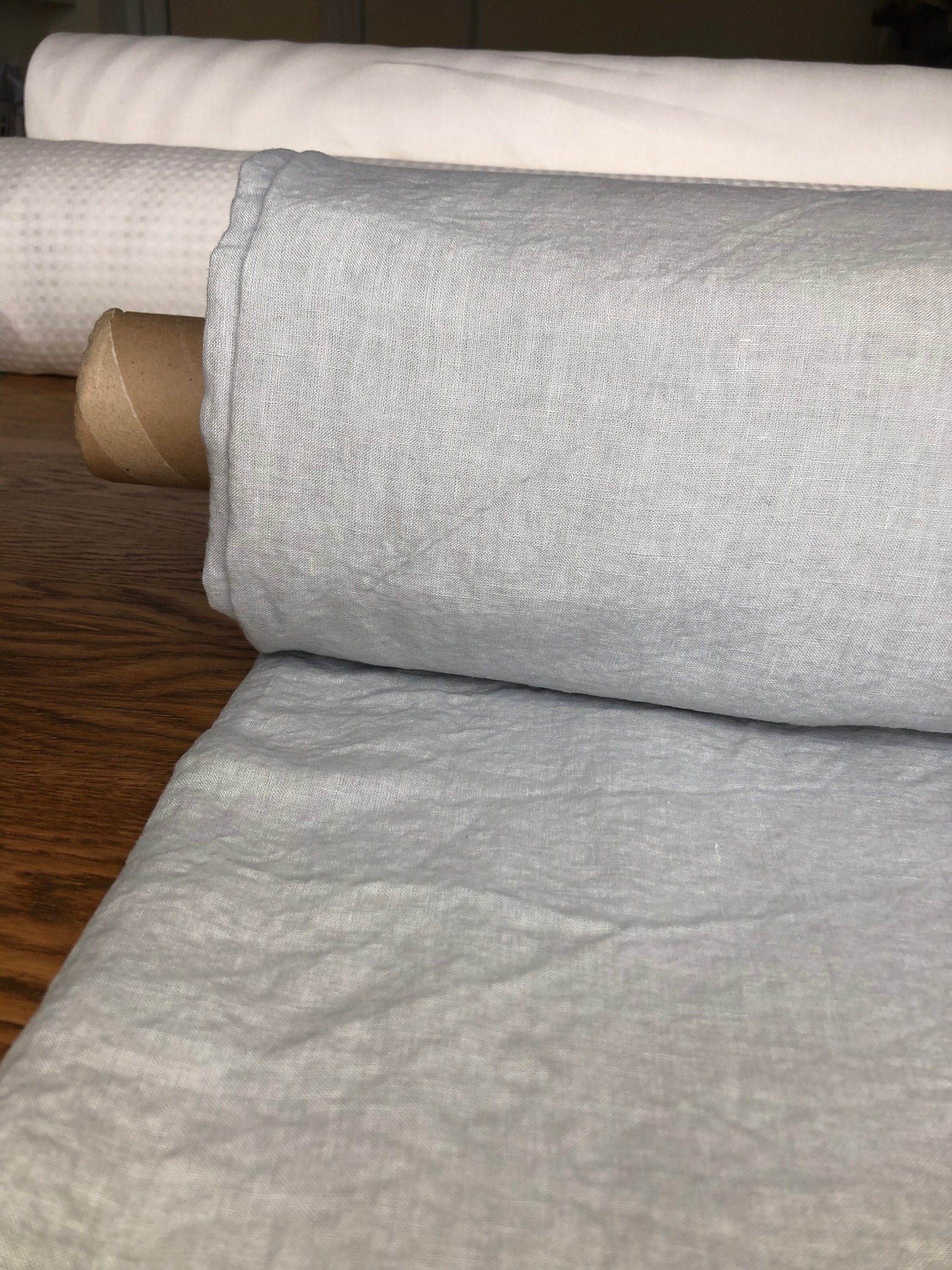 Extra Wide Soft Linen Fabric: 250cm Wide, Bedding & Sewing