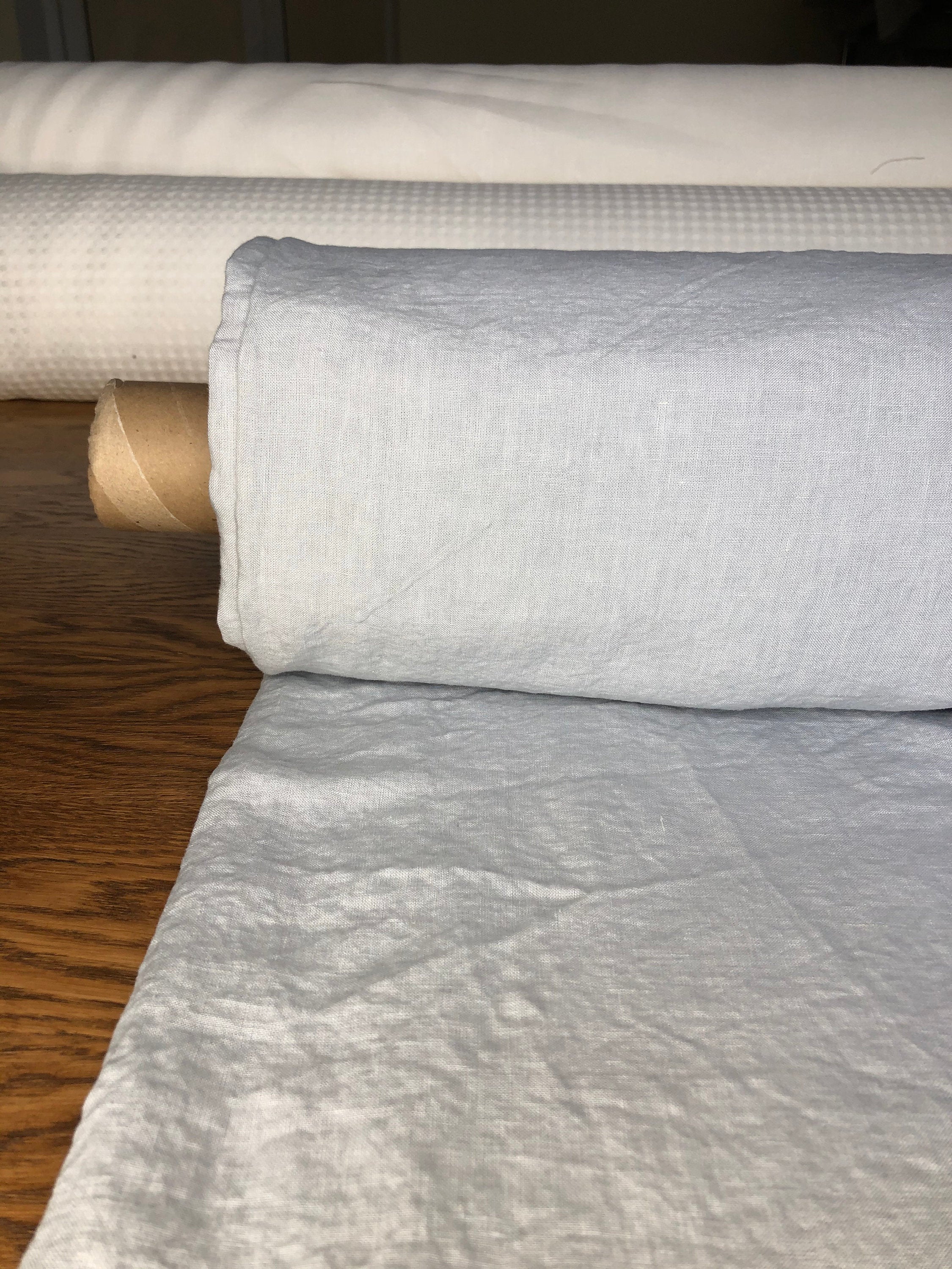 Extra Wide Soft Linen Fabric: 250cm Wide, Bedding & Sewing