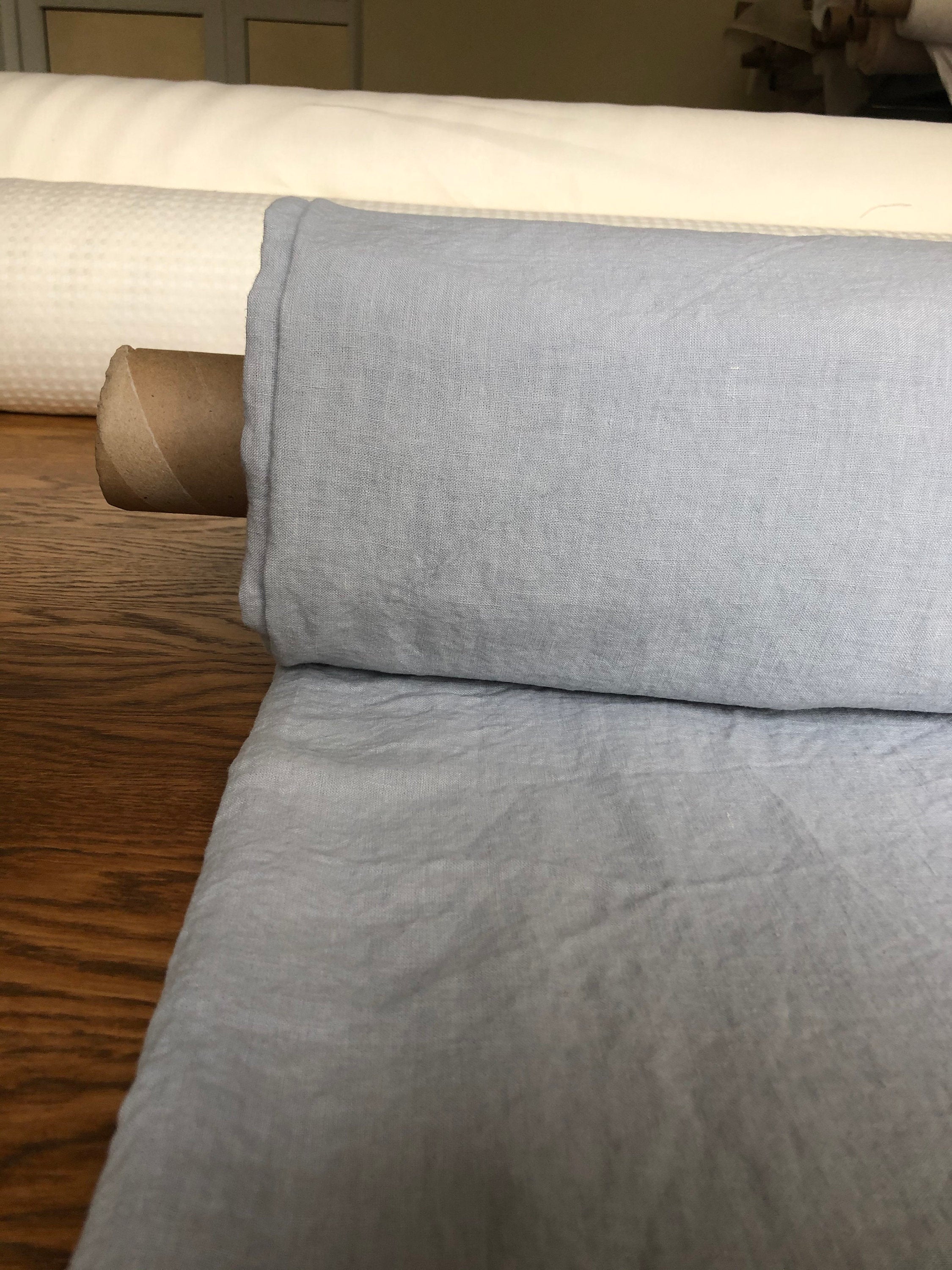 Extra Wide Soft Linen Fabric: 250cm Wide, Bedding & Sewing