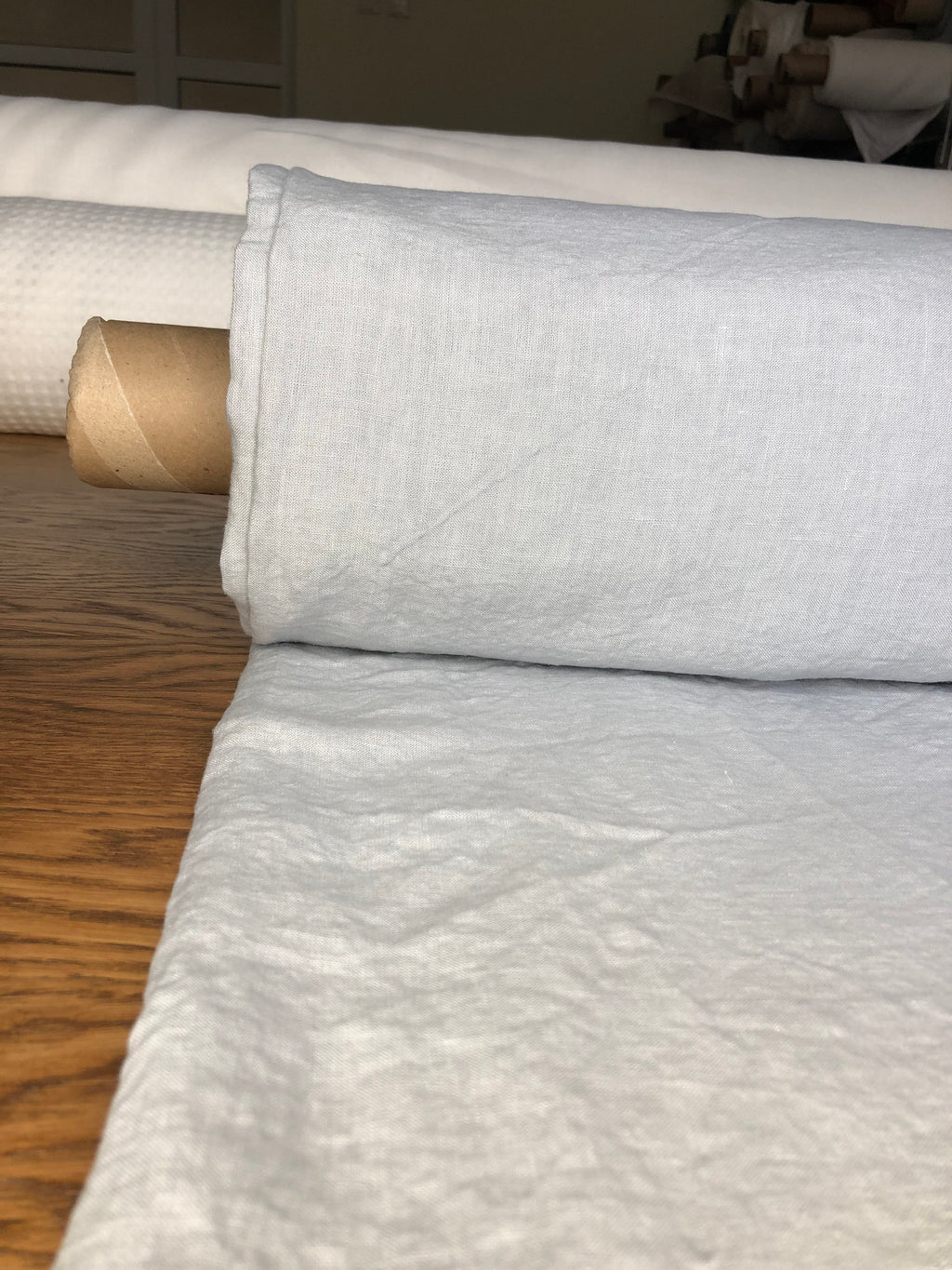 Extra Wide Soft Linen Fabric: 250cm Wide, Bedding & Sewing