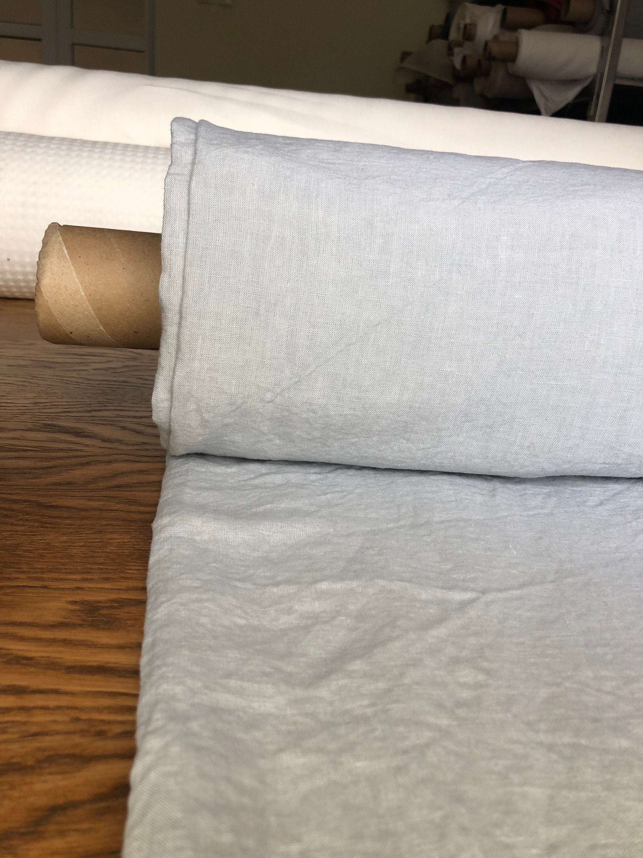 Extra Wide Soft Linen Fabric: 250cm Wide, Bedding & Sewing