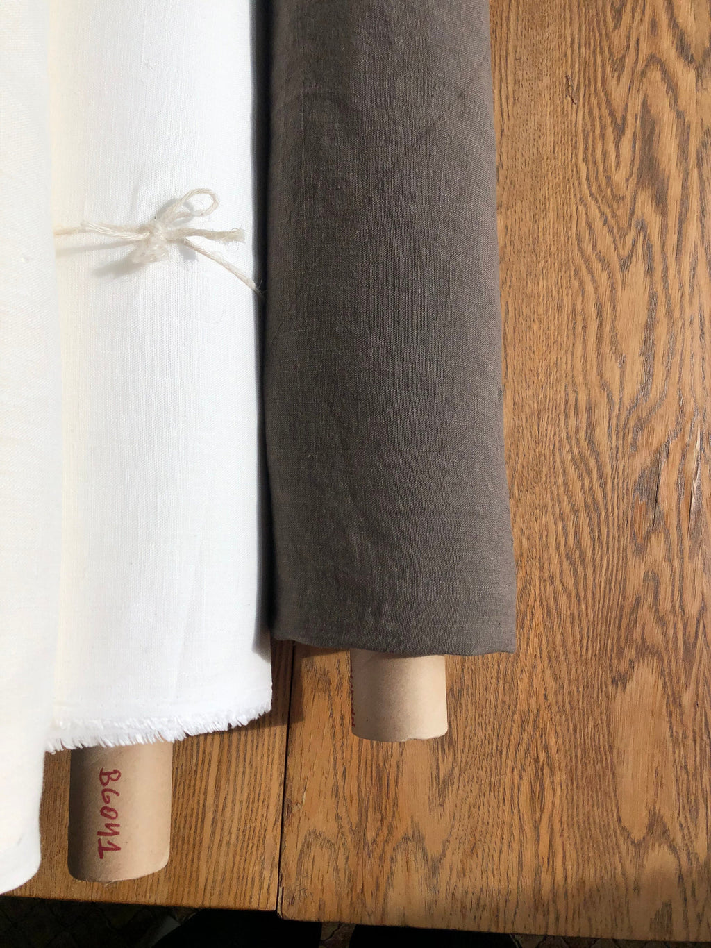 Natural Linen Fabric: 260g, 145cm Wide, Rudas BGO41
