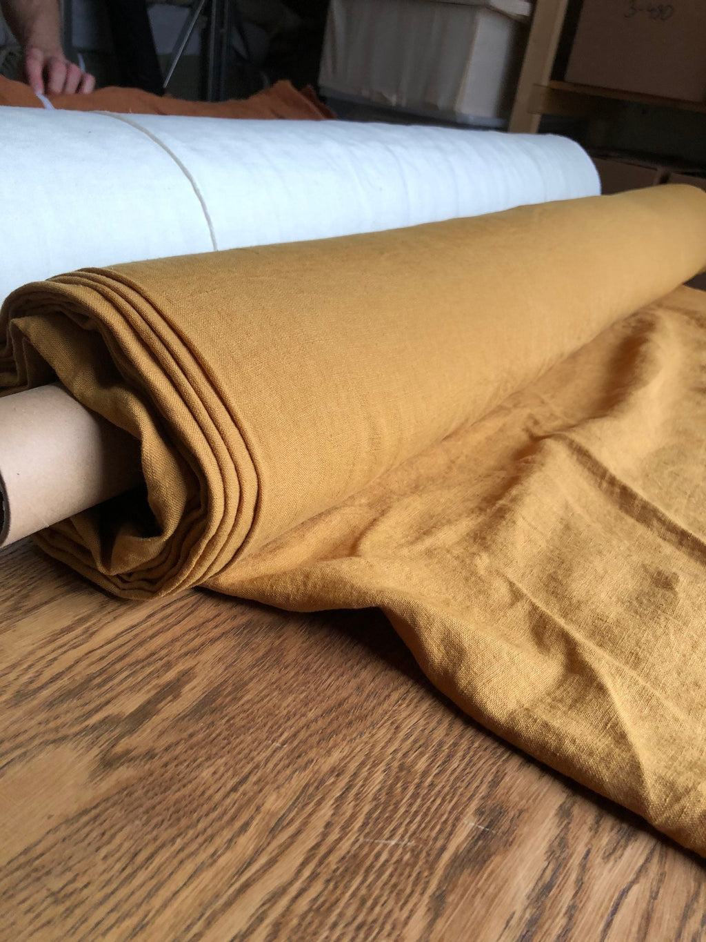 Extra Wide Natural Linen Fabric: Soft Summer Bedding, Apparel (250cm Width)