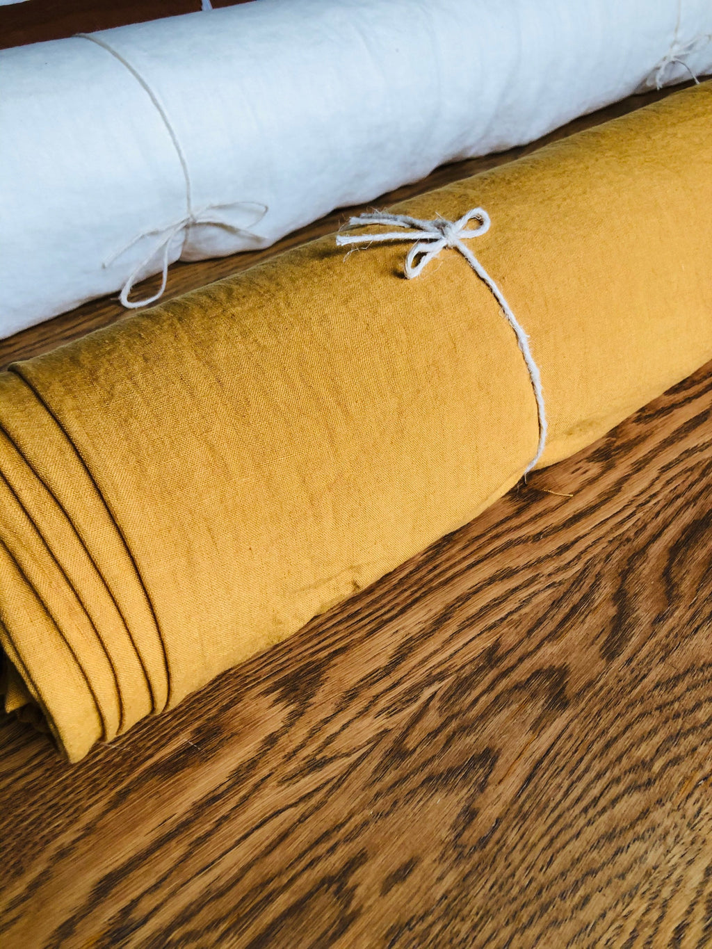 Extra Wide Natural Linen Fabric: 100% Pure, Softened (250cm Width)