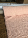 Dusty Pink Waffle Linen Fabric: 80" Extra Wide, 500g