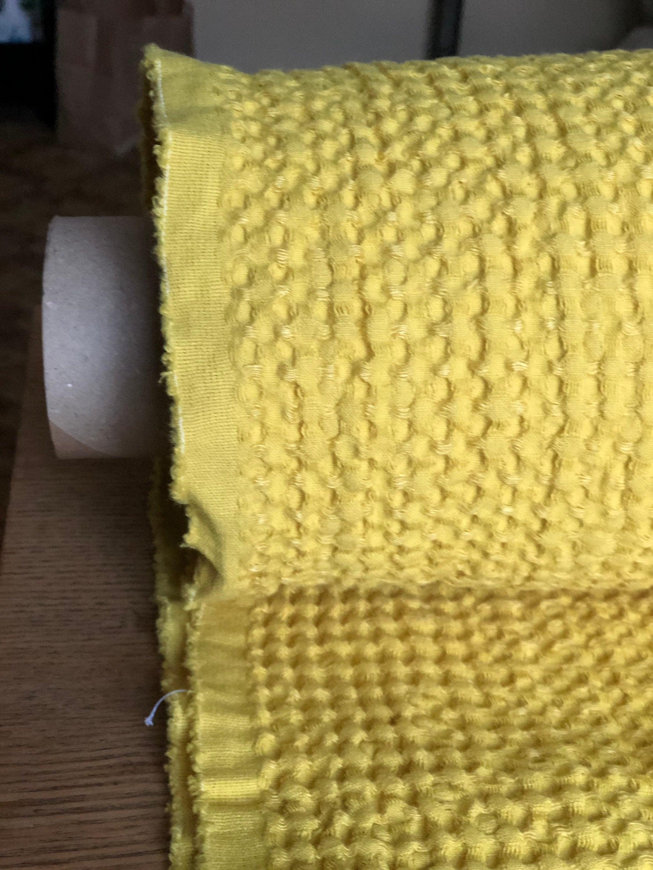 Extra Wide Waffle Linen Cotton Fabric: Natural Garst BGO137, 88" Wide