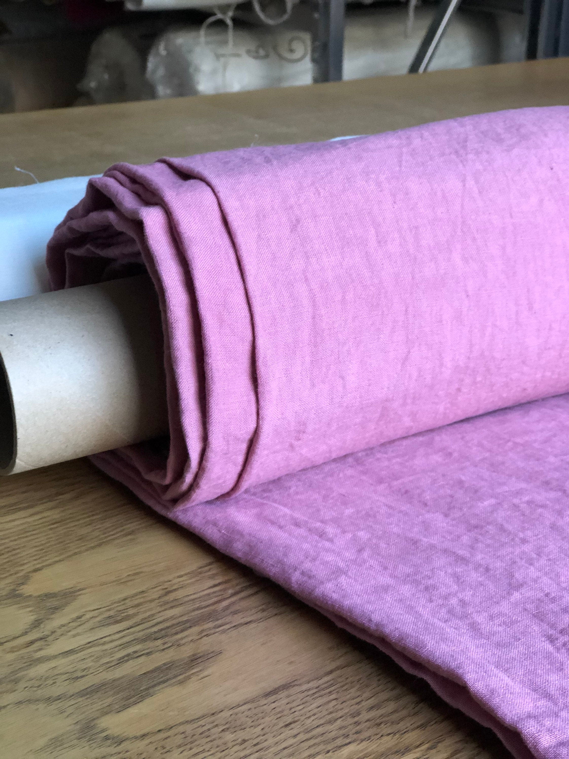Extra Wide Natural Linen Fabric: Molly BGO17, 250cm Wide