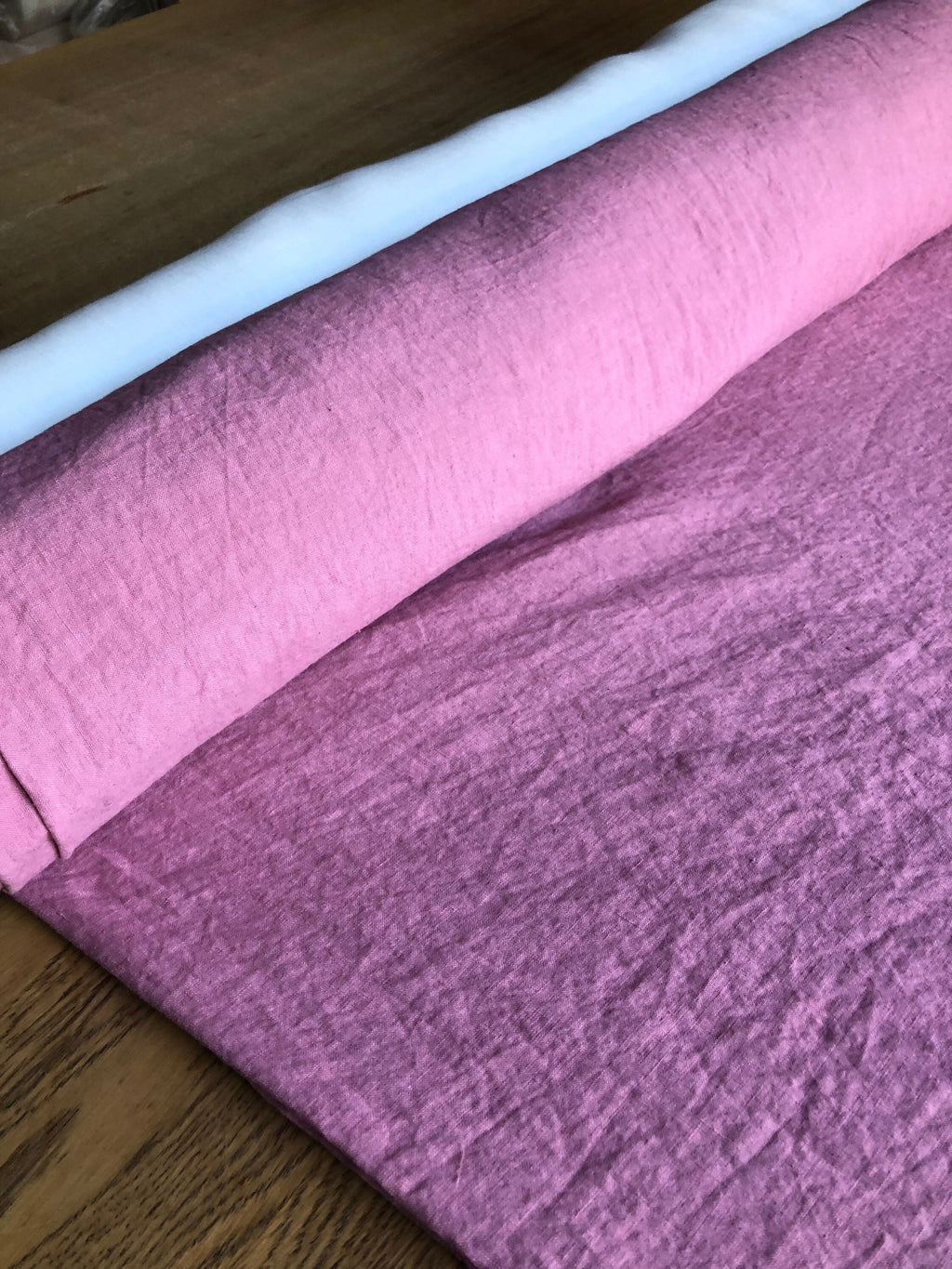 Extra Wide Natural Linen Fabric: Softened Molly BGO27 - 99" Width