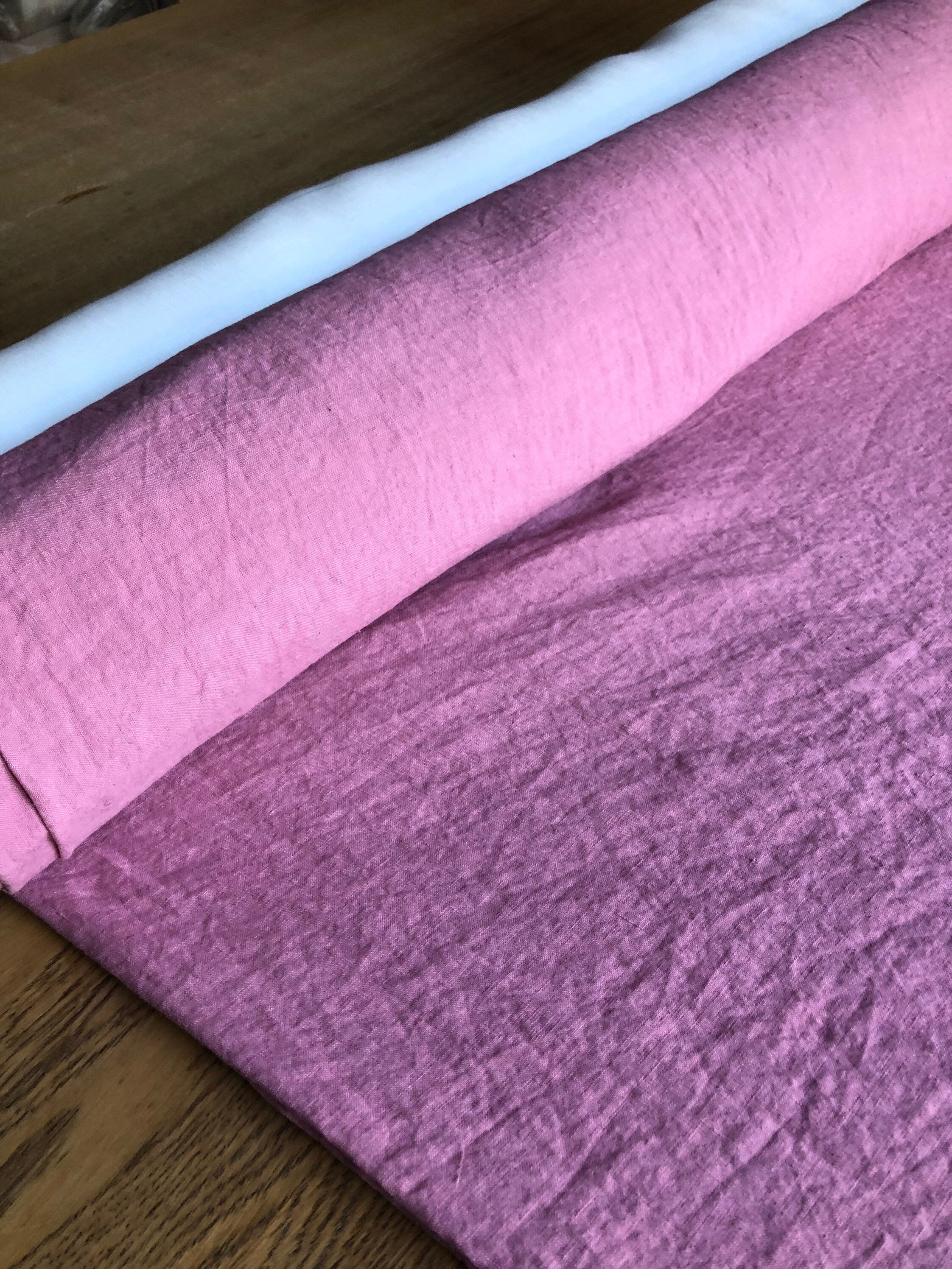 Extra Wide Natural Linen Fabric: Softened Molly BGO27 - 99" Width