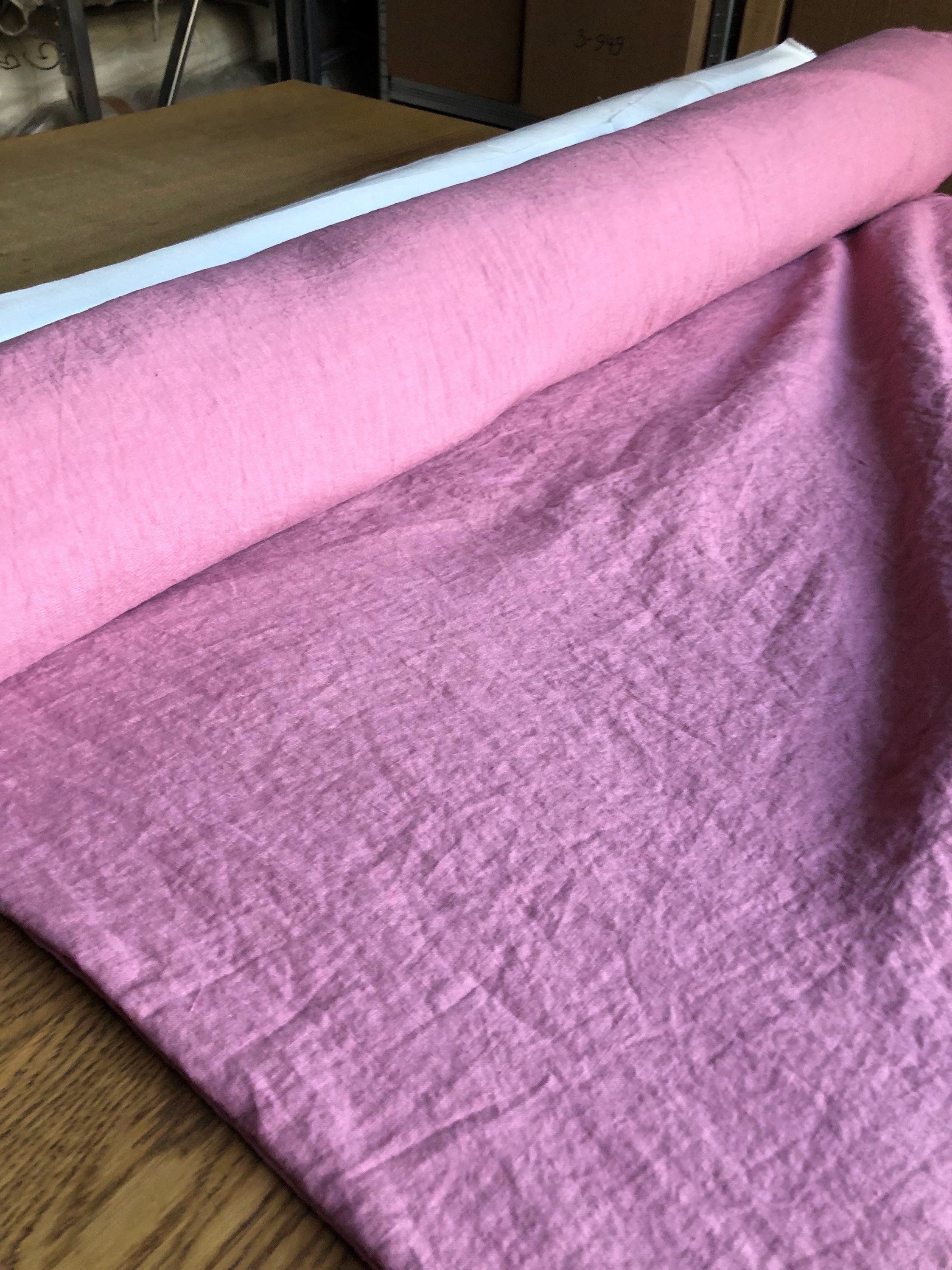 Extra Wide Natural Linen Fabric: Molly BGO17, 250cm Wide