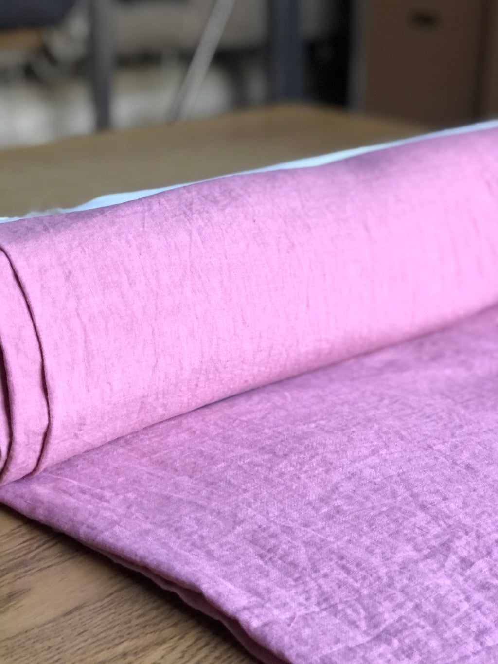 Extra Wide Natural Linen Fabric: Softened Molly BGO27 - 99" Width