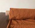 0,50 meters of extra wide natural linen fabric BGO27 SOFT 7-109