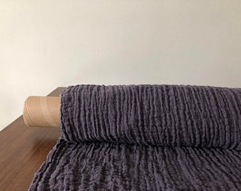 144 inches of natural linen fabric BGO6 SOFT Violet 3-945