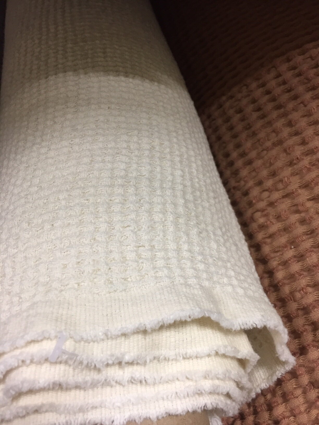 0,50 meter of natural linen fabric BGO139W SOFT