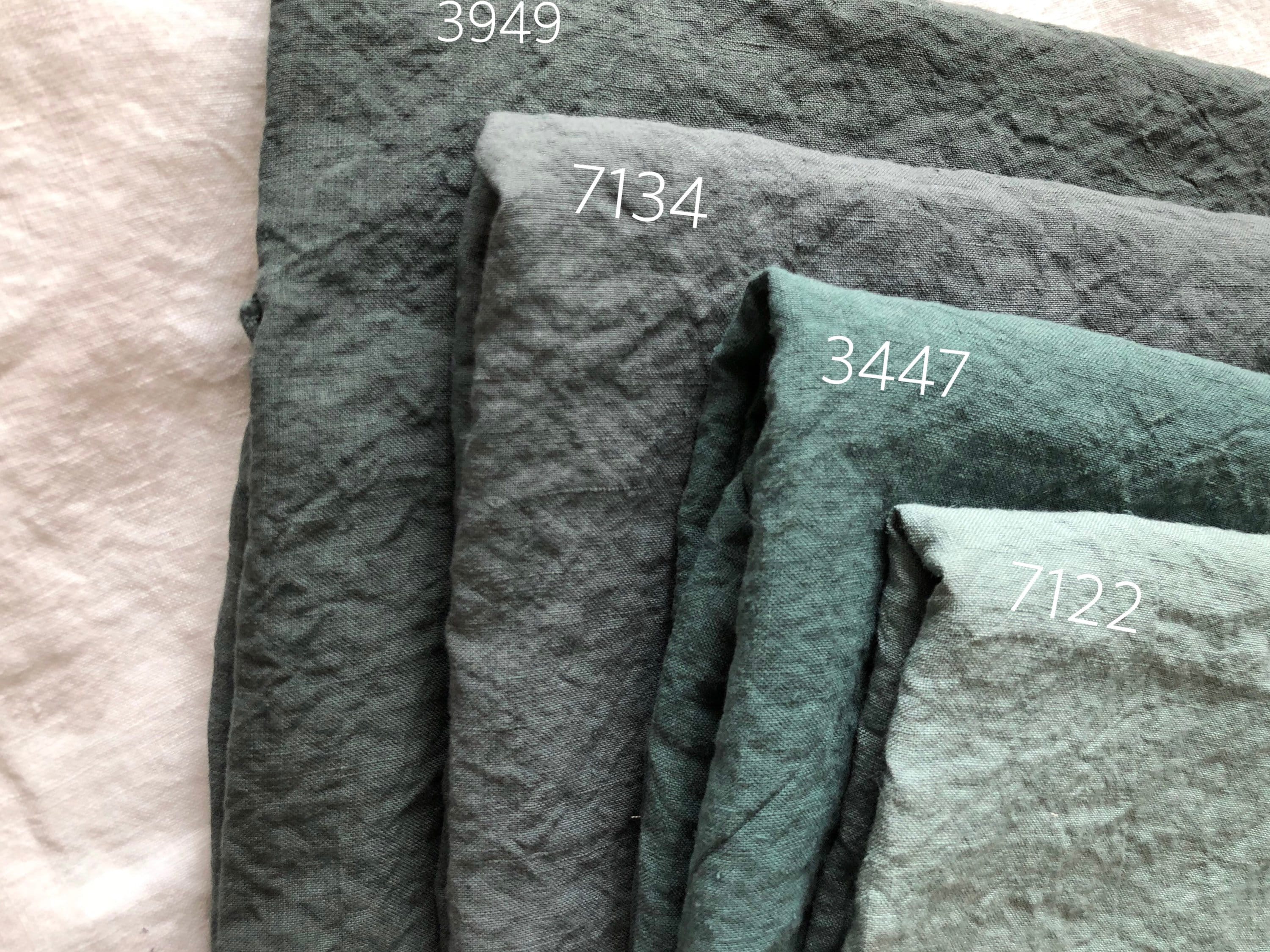 Green Hemp Fabric: Natural Bedding & Sewing Linen (145cm Width)