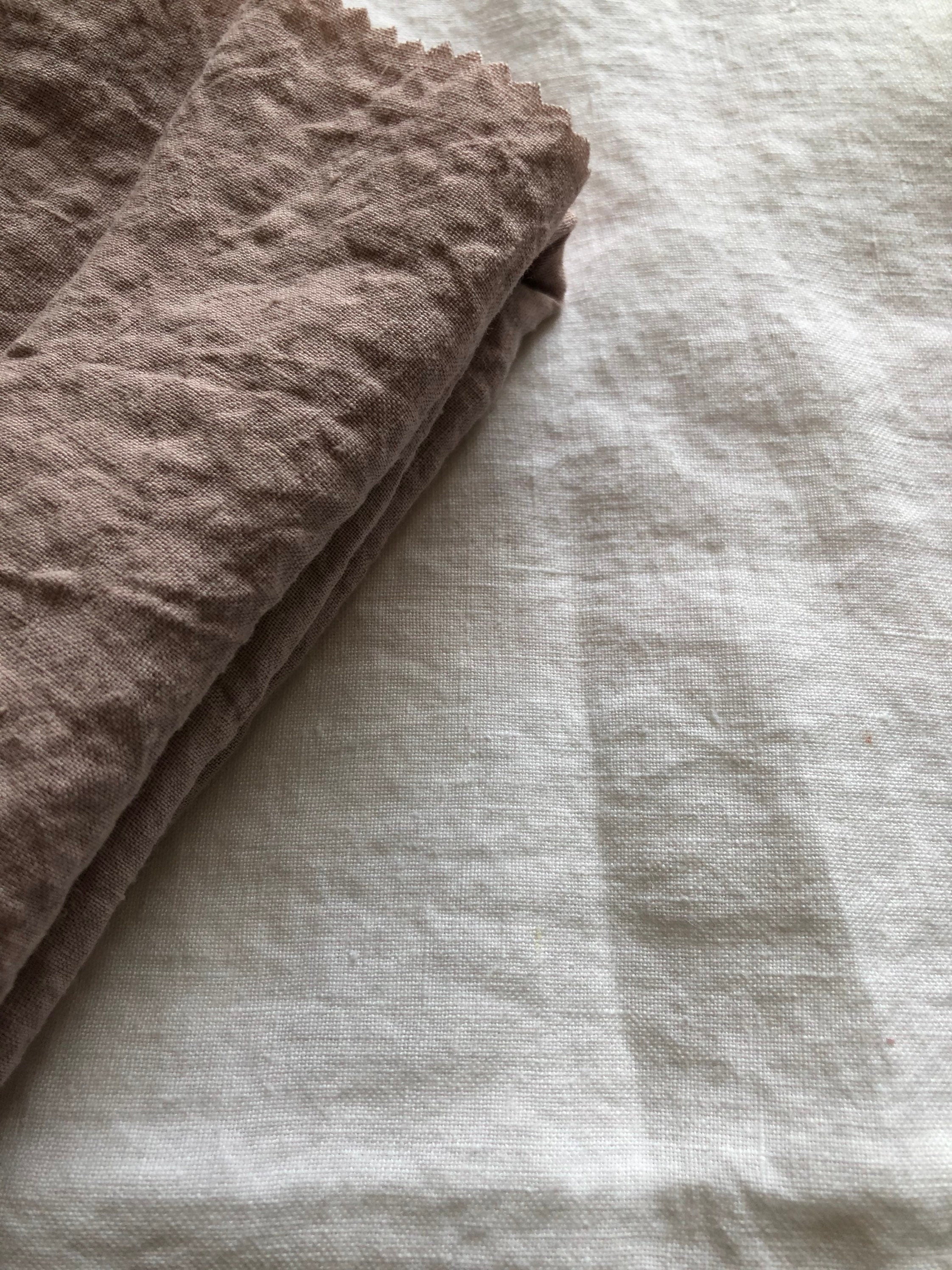 Natural Hemp Fabric: 240g Linen for Bedding & Sewing