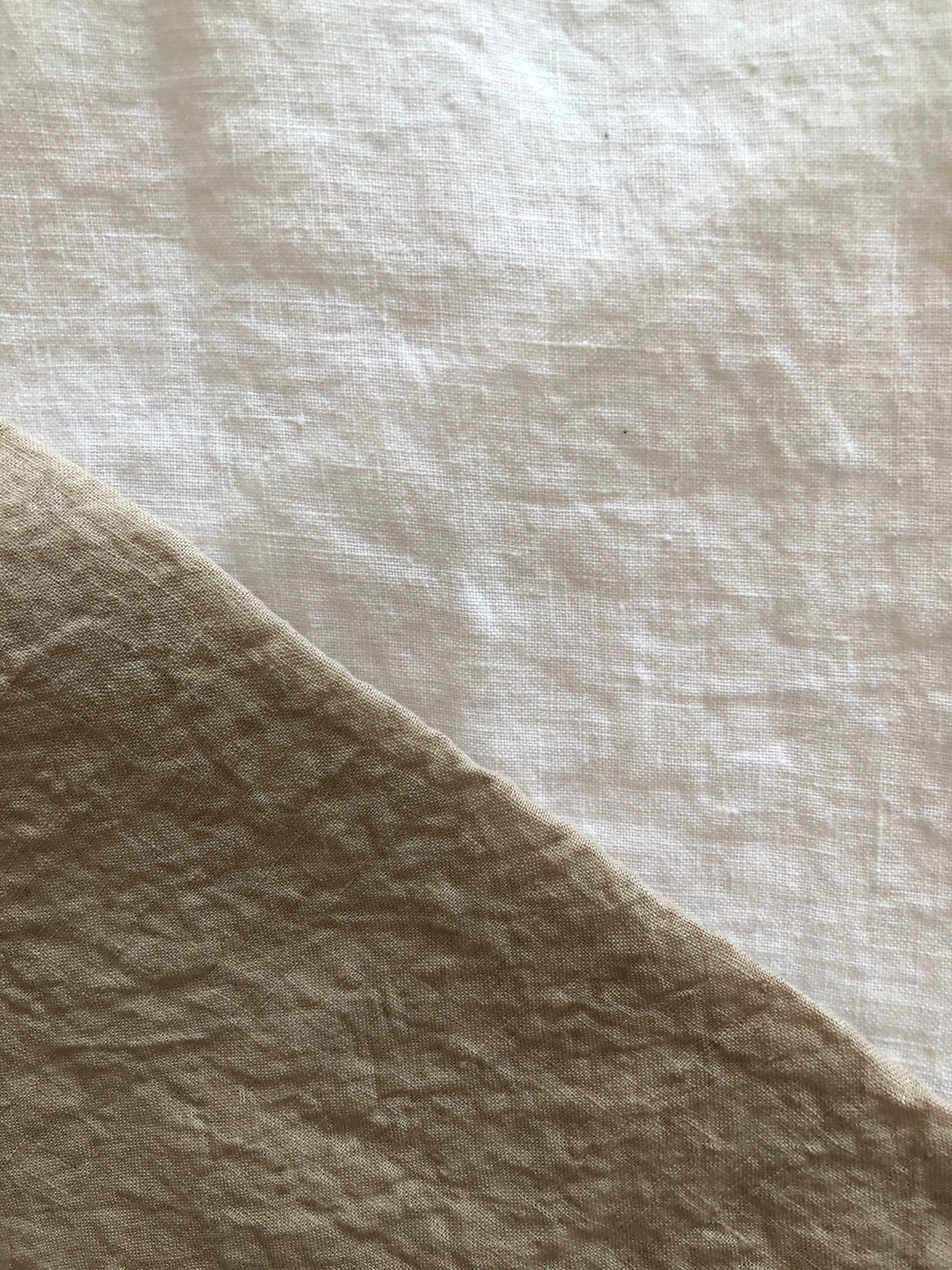 Natural Hemp Fabric: 240g Bedding & Sewing Linen (145cm Width)