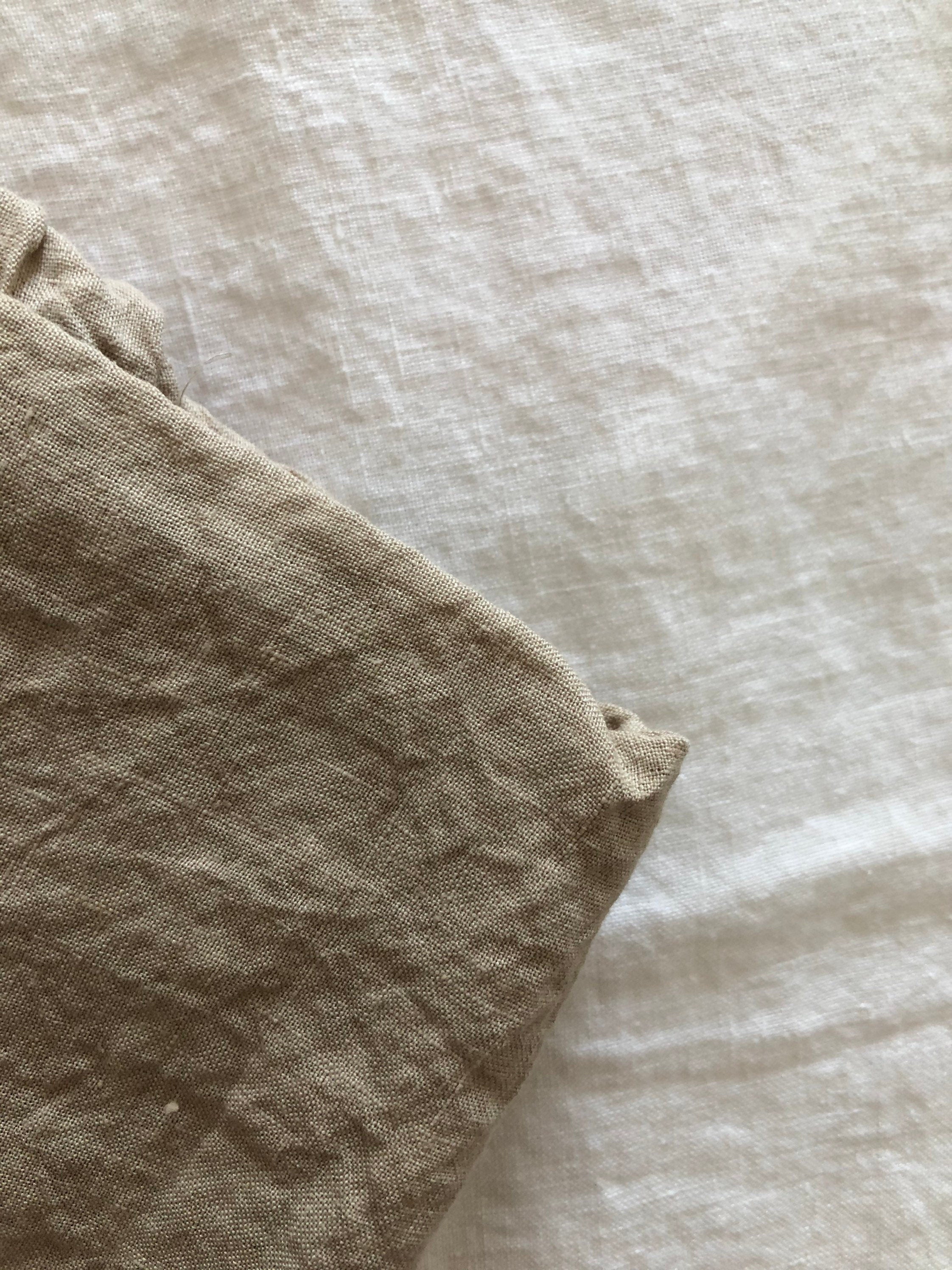 Natural Hemp Fabric: 240g Bedding & Sewing Linen (145cm Width)