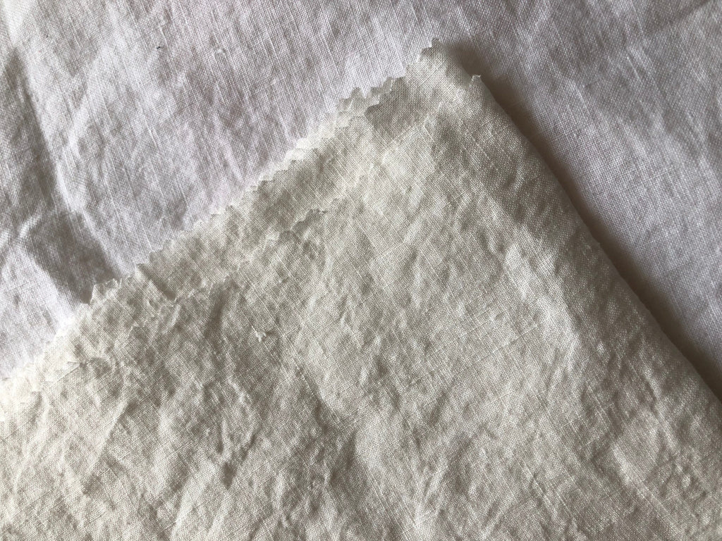 Natural White Hemp Fabric: 200 gsm Bedding & Sewing Linen